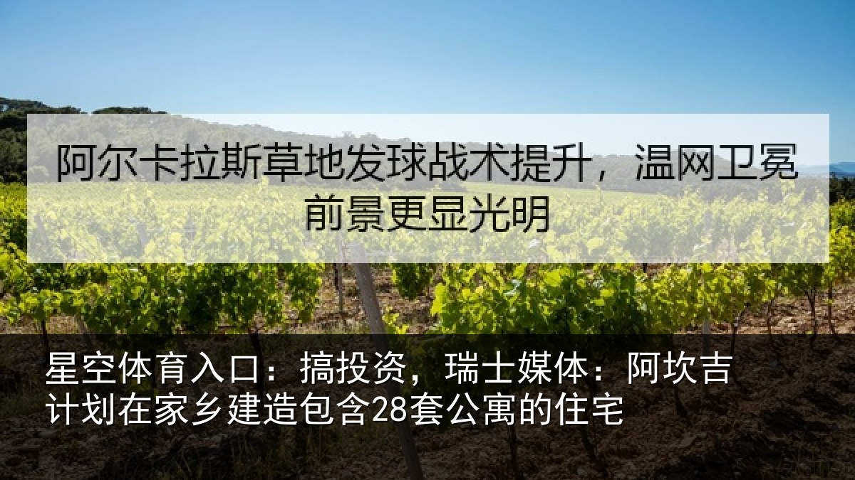 星空体育入口:搞投资,瑞士媒体:阿坎吉计划在家乡建造包含28套公寓的住宅